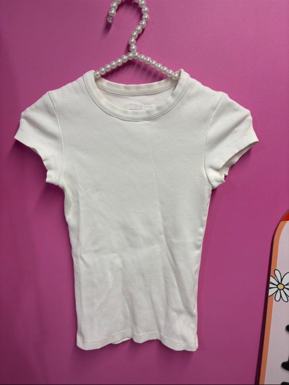 Djerf Avenue xxs white tee